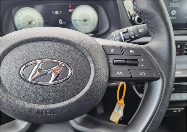 Hyundai i20 cena 73899 przebieg: 22182, rok produkcji 2022 z Łomianki małe 211